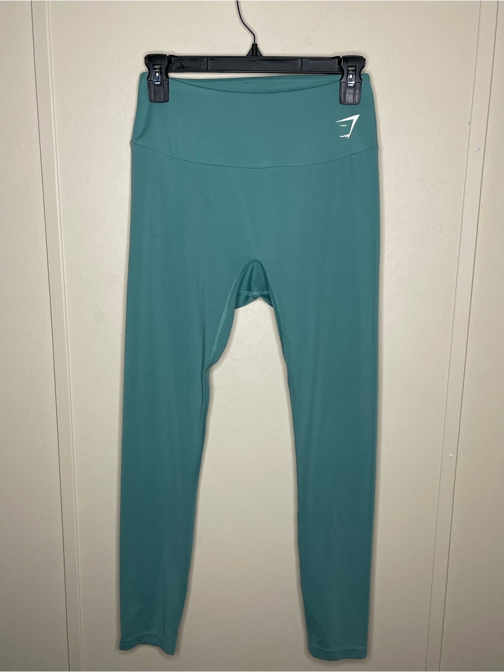 Gymshark Teal High-Waisted Leggings Size Medium GUC
